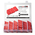 Chanzon 300 Pcs Heat Shrink Tubing Kit, 3:1 Red Sleeving Heat Shrink Wrap Tubing with Length 1.77" (inch), Marine Grade Electrical Waterproof Polyolefin Heat-Shrink Tube