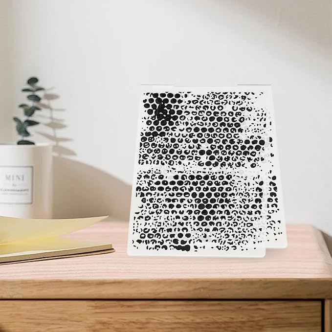 Hying Water Drop Plastic Embossing Folder - Image 5