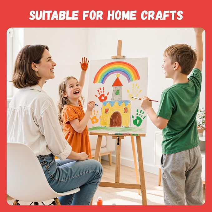 Simetufy 24 Pack 12 x 16 inch Canvas Boards - Image 5