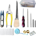 Basket Weaving Tools kit, All-in-One Basket Making Supplies by CCFREELIFE