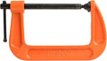 Pony Jorgensen 2650 5-Inch C-Clamp, Orange
