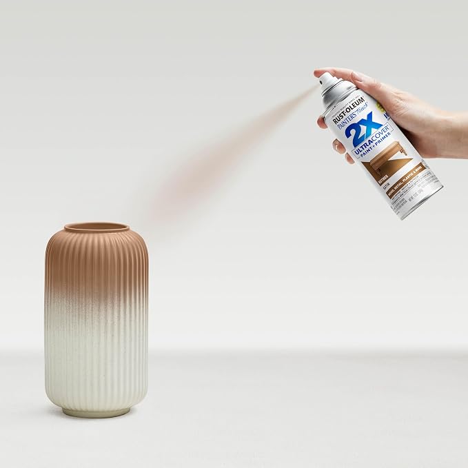 Rust-Oleum Painter's Touch 2X Ultra Cover Spray Paint, Satin Nutmeg | Indoor - Image 6