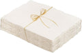 Prudiut 50 Sheets Cotton Watercolor Paper, 5 x 7 inches, 300 GSM, Deckled Edge by Prudiut