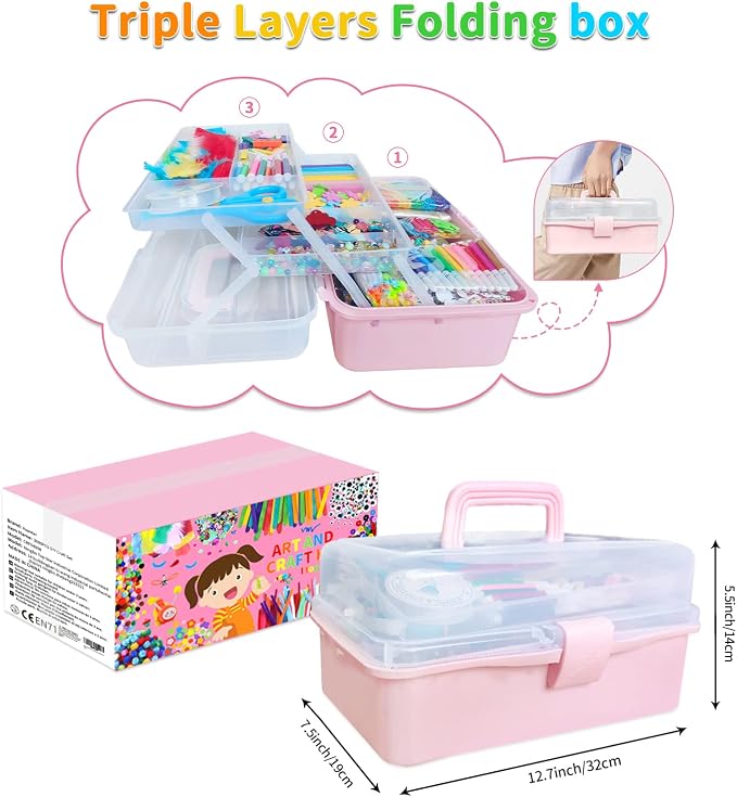 Itopstar 3000 Kids Arts and Crafts Supplies - Image 2