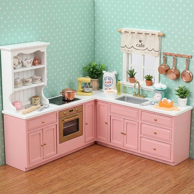 15PCS Miniature Dollhouse Kitchen Accessories, 1 12 Scale Mini Stuff - Image 5