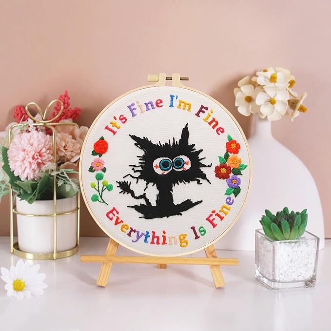 Haootadiy Beginner Embroidery Kit - Image 7