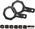 Roll Bar Adjustable Clamp for 1.625 to 2.0inch Bar,Universal 360 Degree Mount Tube Clamps 1.625"/1.75"/1.875"/2.0" for UTV ATV Roll Bars (2Pack)