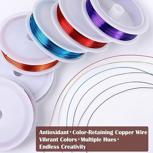 26 Gauge Copper Wire for Jewelry Making - Image 7