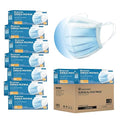 Jointown Disposable Face Masks, ASTM Level 3 Surgical Mask with 3 Ply Protection & Elastic Earloop, 2000 Pack Blue