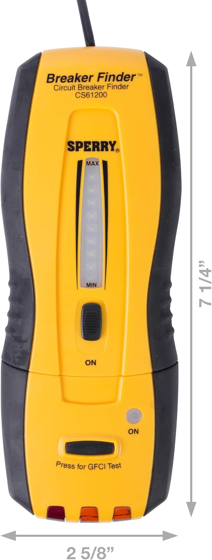Sperry Instruments CS61200P Electrical, 120V AC, 60Hz, Includes: CS61200AS Light and Switch, 2 Pc Circuit Breaker Finder and Accessory Kit, As Shown in The Image