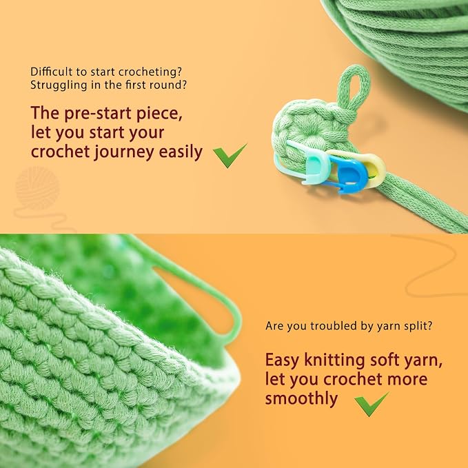 CrochetBox Crochet Kit for Beginners Adults - Image 6