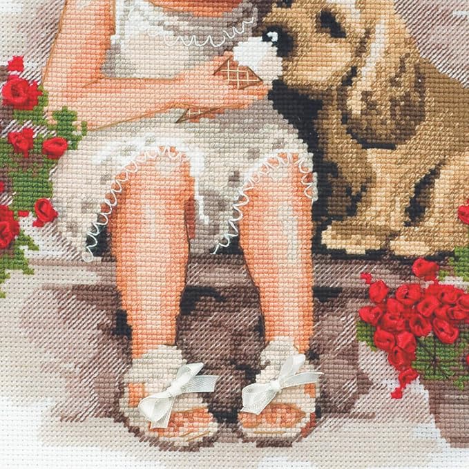 RIOLIS - Sweet Tooth 1333, Animals Cross Stitch Kits 11, Cross Stitch Kit - Image 9