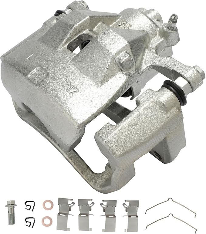 cciyu Front Left Brake Caliper Assembly w/Bracket 19B3128 2007-2011 2016-2018 For Lexus For ES350,2008-2018 For Toyota For Avalon,2007-2017 For Toyota For Camry