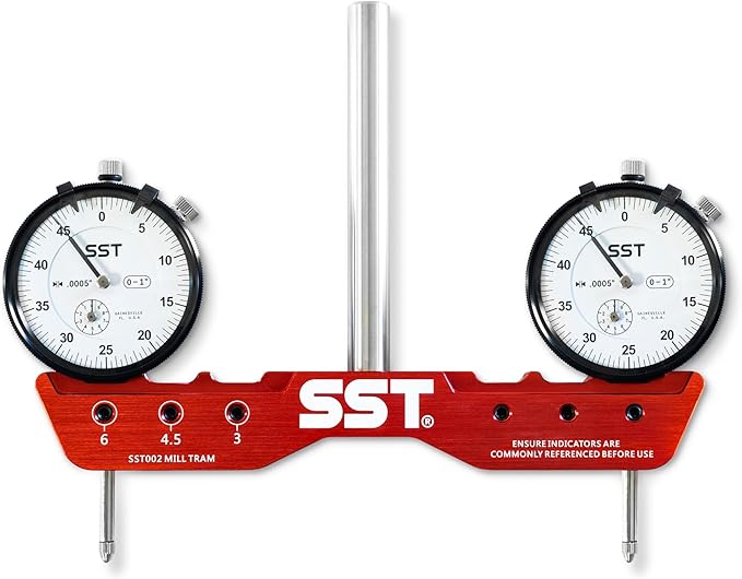 SST – Mill & Lathe Tramming System Bundle – Regular + Mini - Tram, Align & Square for Machine Calibration - Precise & Powerful - Designed in the USA