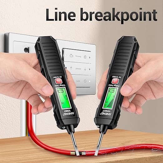 ANENG Digital Multimeter with Non Contact Voltage Tester,Ohm Volt Amp Meter,Measure AC/DC Voltage,Current,Resistance,Continuity,Diodes,with LCD Display,Flashlight,Pocket-Sized Automotive Detector