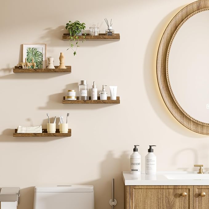 upsimples 4 Pcs 15" Acrylic Shelves - Image 2
