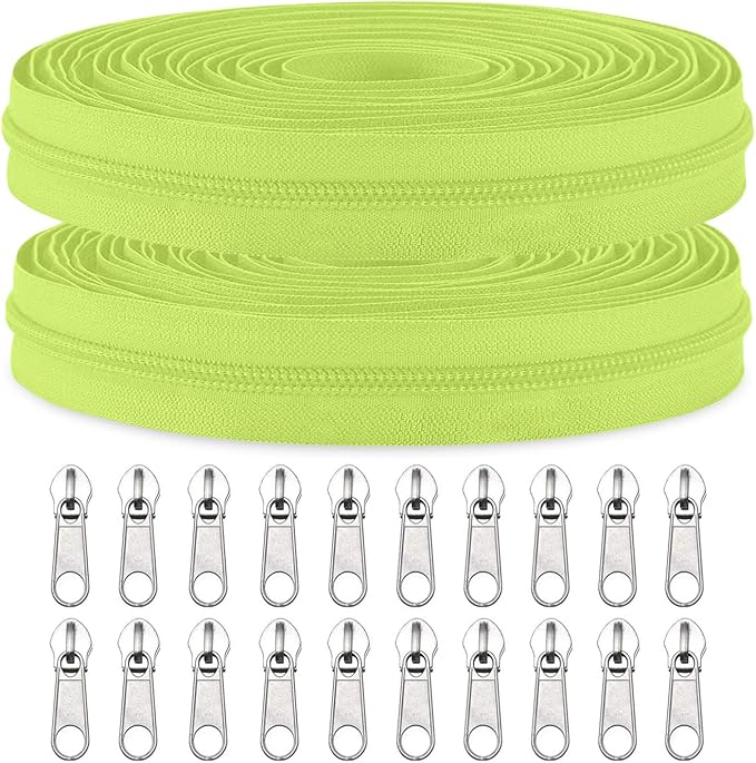 Sawoake 10 Yard Divided Zippers, Coil Zipper by Zipper