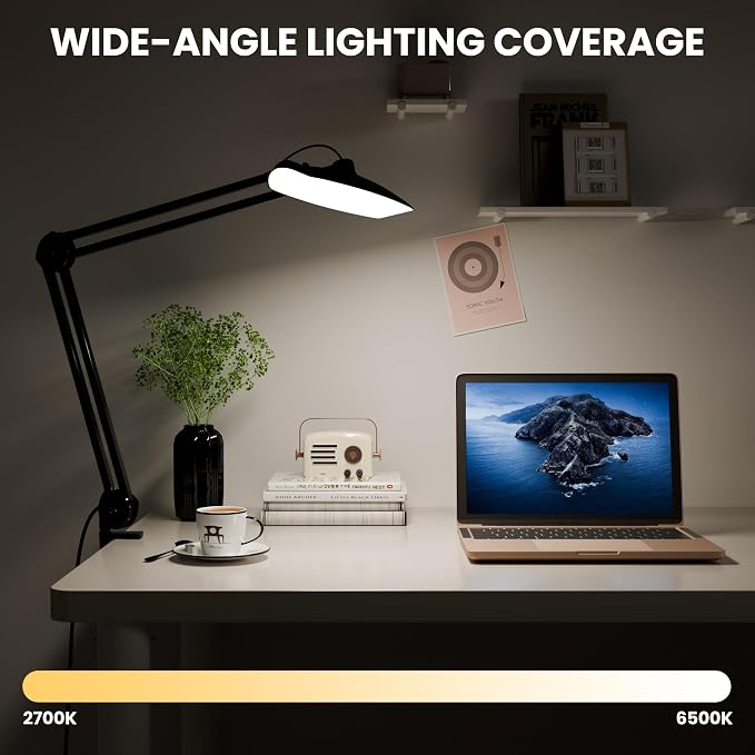 3000 Lumens Adjustable LED Desk Lamp & Task Lamp - Image 5