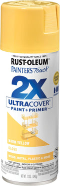 Rust-Oleum Painter's Touch 2X Ultra Cover Spray Paint, Gloss Warm Yellow | by Rust-Oleum