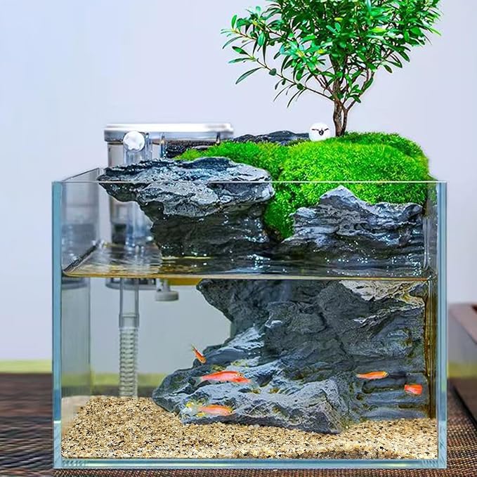 YISZM 10lbs Aquarium Gravel, 1/16" Natural River Rocks Succulent Cactus Pea - Image 7