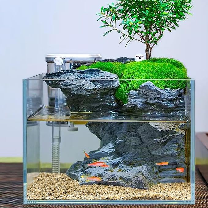 YISZM 20lbs Aquarium Gravel, 1/8" Natural River Rocks Succulent Cactus Pea - Image 4