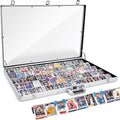 Trade Show Display Case – 34"x22" Large Aluminum Locking Tabletop Showcase by CoJewe