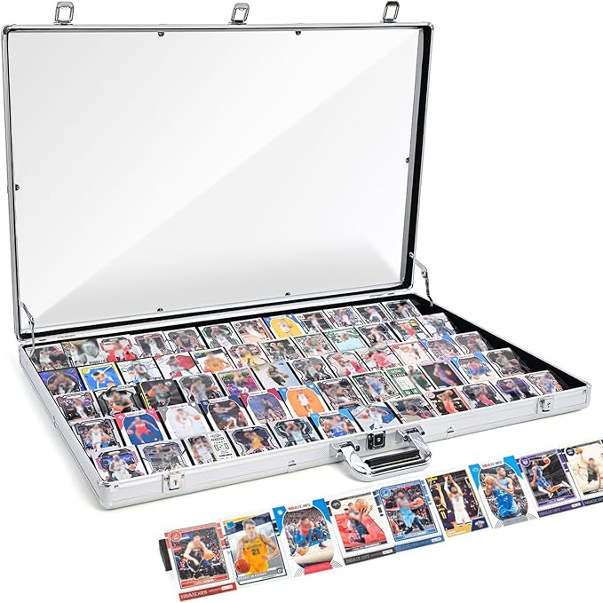 Trade Show Display Case – 34"x22" Large Aluminum Locking Tabletop Showcase by CoJewe