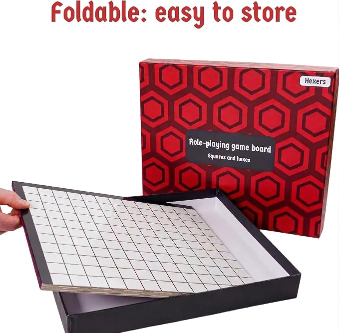 The Authentic Role-Playing Game Board by Hexers, Mat Alternative, Compatible - Image 3