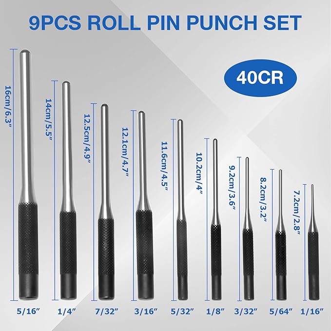 BULLTOOLS Precision Screwdriver Set, 100-Piece Torque Screwdriver Engineering Repair Kit, Roll Pin Punch Set with Magnetic Screwdriver Handle and Storage Case for Maintenance