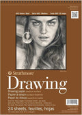 Strathmore (400-1 400 Series Drawing Pad, Medium Surface, 24 Sheets by StrathmorePaper