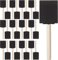 Bates- Foam Paint Brushes 2 Inch, 25 Pack by BatesChoice