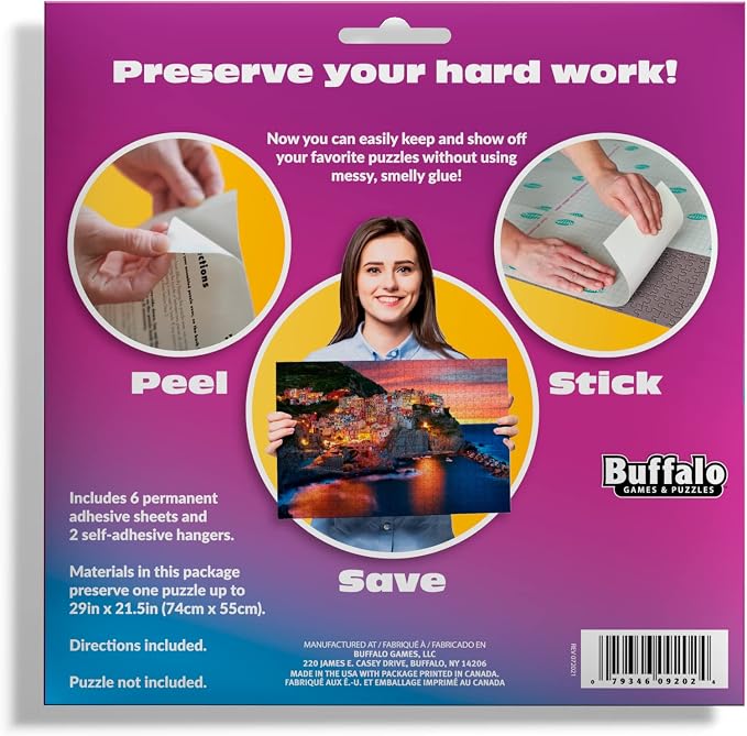 Puzzle Presto Peel & Stick Puzzle Saver Sheets - Image 2
