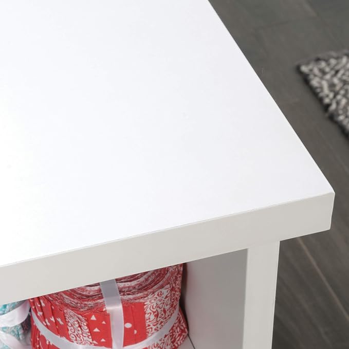 Sauder Craft Pro Series Craft Table/ Pantry cabinets, in White finish - Image 11