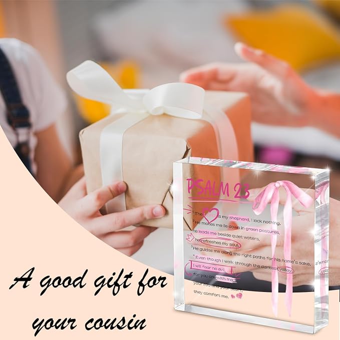 Pink Bow Room Decor, Valentines Day Decor, Inspirational Bible Verse Quotes - Image 5