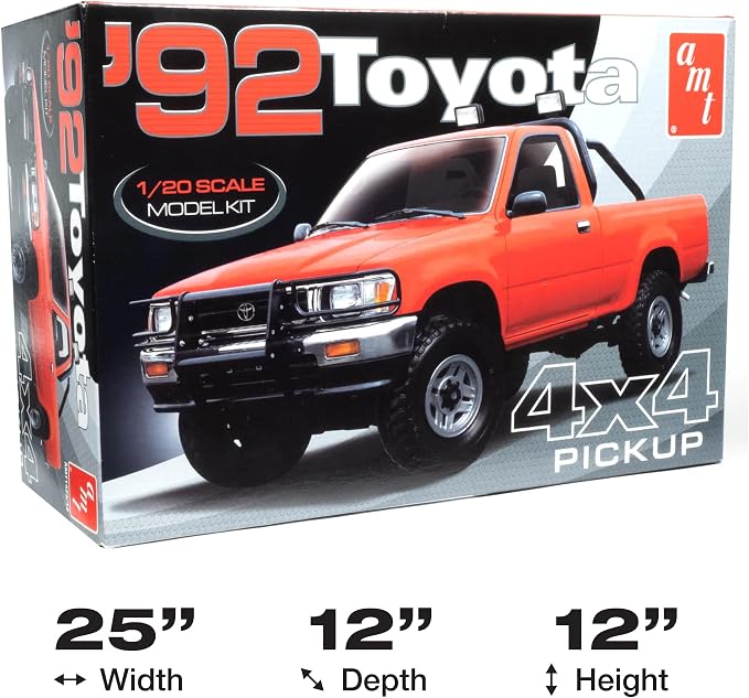 AMT 1992 4x4 Pickup 1:20 Scale Model Kit - Image 5