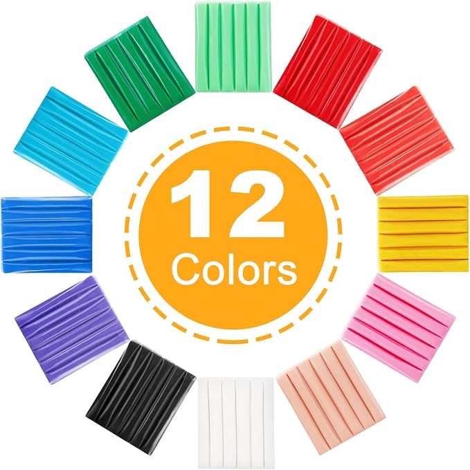 CiaraQ Polymer Clay Kit, Mini Modeling Clay Set | by CiaraQ