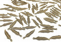ALIMITOPIA 100pcs Alloy Feather Charms Pendants Easter Angel Wing Feather by ALIMITOPIA
