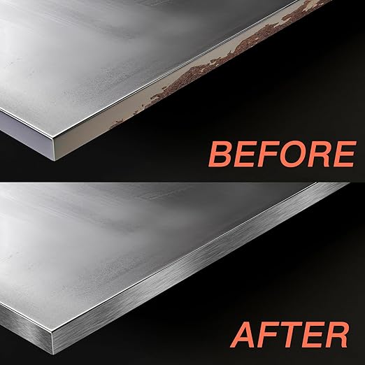 GSCIT Club Grey Silver Edge Banding, 3/4 Inch x 100ft Aluminum Brushed Edge Banding PVC Edge Trim for Cabinet Repair Furniture
