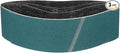 4 x 48 Inch Sanding Belt, 3 Pcs 80 Grit Zirconia Knife Sharpener Belts Work Sharpening for Belt Sander Knife Carving Tool Metal Working