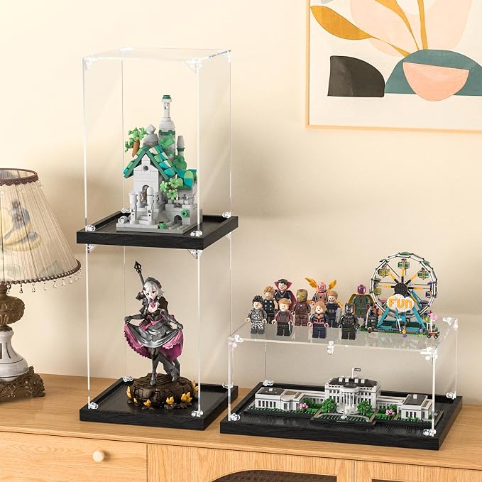 JUJOMAT Acrylic Display Case for Lego Super Mario The Mighty Bowser 71411 Clear - Image 8