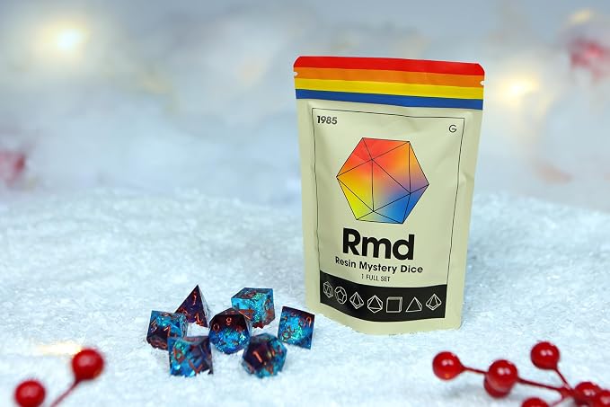 Sharp Edge Dice Set for DND for Dungeons and Dragons Ttrpg Games - Image 7