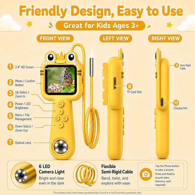 Toy Borescope Camera for Kids - Image 7