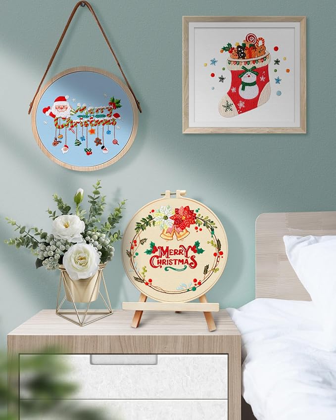 TINDTOP Christmas Embroidery Kit - Image 6