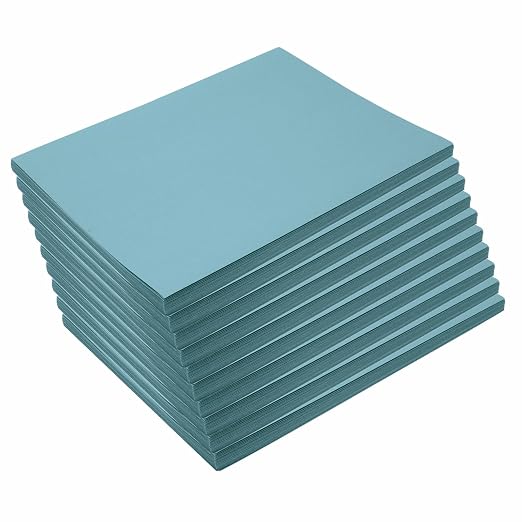 Colorations 9" x 12" Mediumweight Sky Blue Construction Paper, 500 Sheets | by Colorations