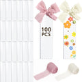 Yeaqee 100 Pcs Acrylic Bookmark Blanks Clear Bookmarks Acrylic Tags by Yeaqee