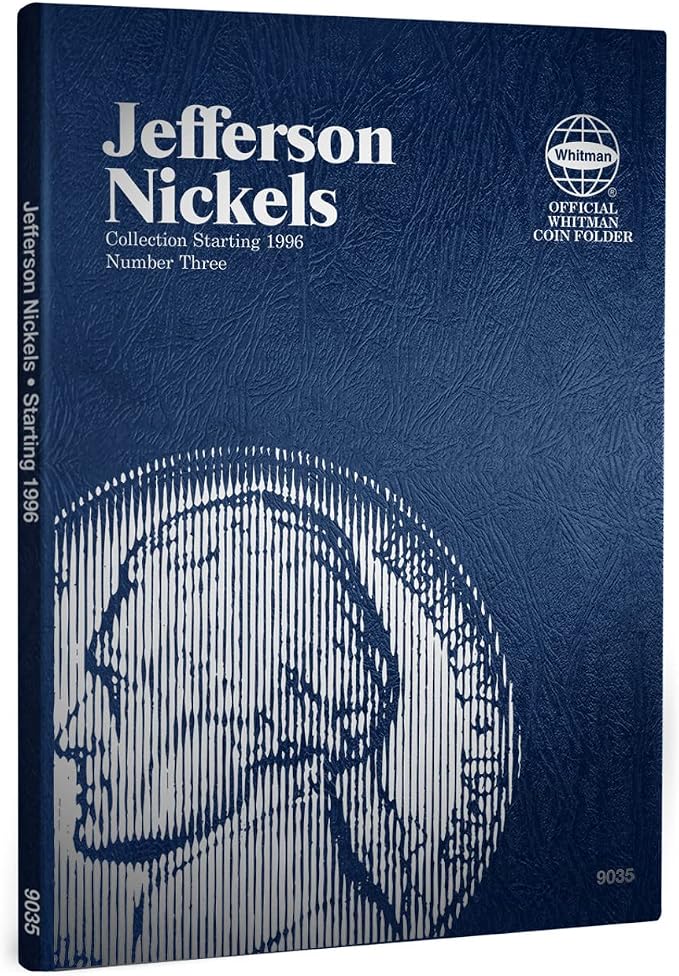 Whitman U.S. Jefferson Nickel Coin Folder 1996 by Unknown