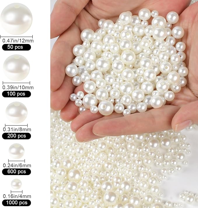 Phinus 1950 Pcs Pearl Beads - Image 2