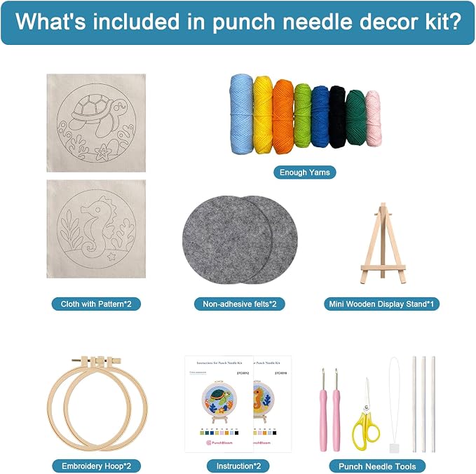 Punch Needle Kit for Beginner - Image 2