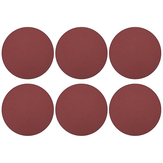 HARFINGTON 16 Pcs 9 Inch Sanding Disc 180 Grit Hook and Loop Sandpaper Random Orbital Sander Pads for Woodworking Automotive Metal Polishing