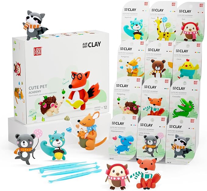 LOUFOR Air Dry Clay Kits by LOUFOR-THENOBILITYINCLAY